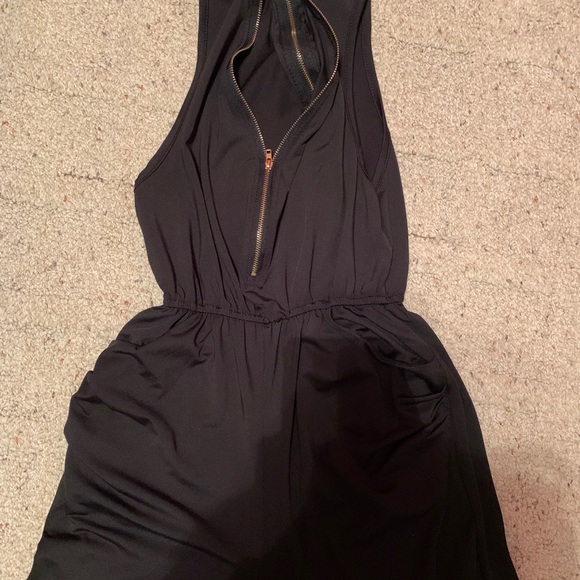 Black Pant Romper - Picture 2 of 4